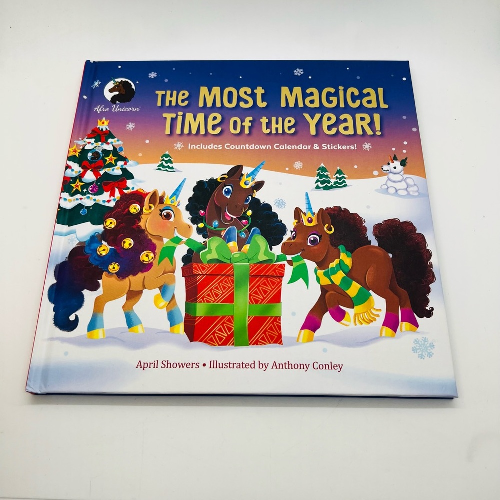 NWT Afro Unicorn The Most Magical Time of the Year!